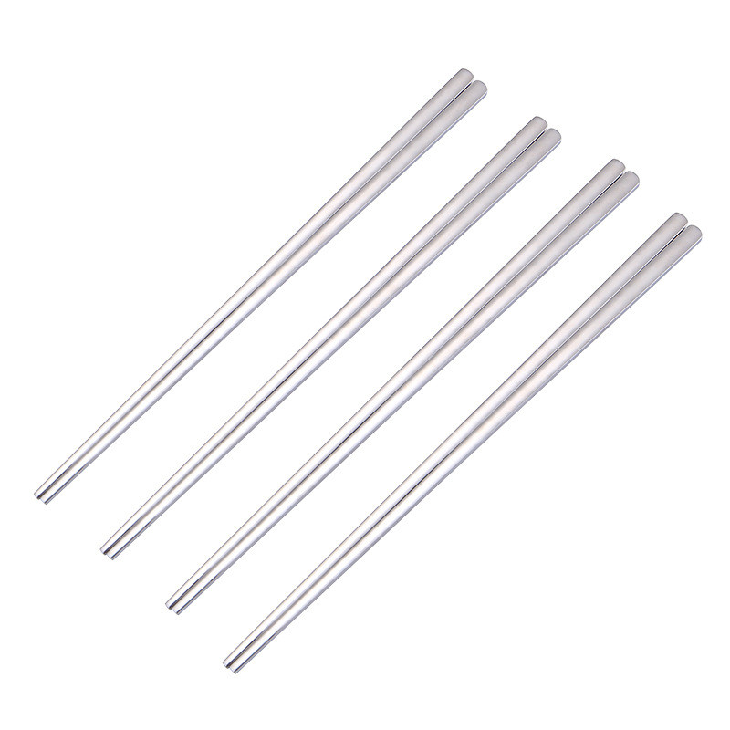 Title 3, Stainless steel chopsticks Korean style solid f...