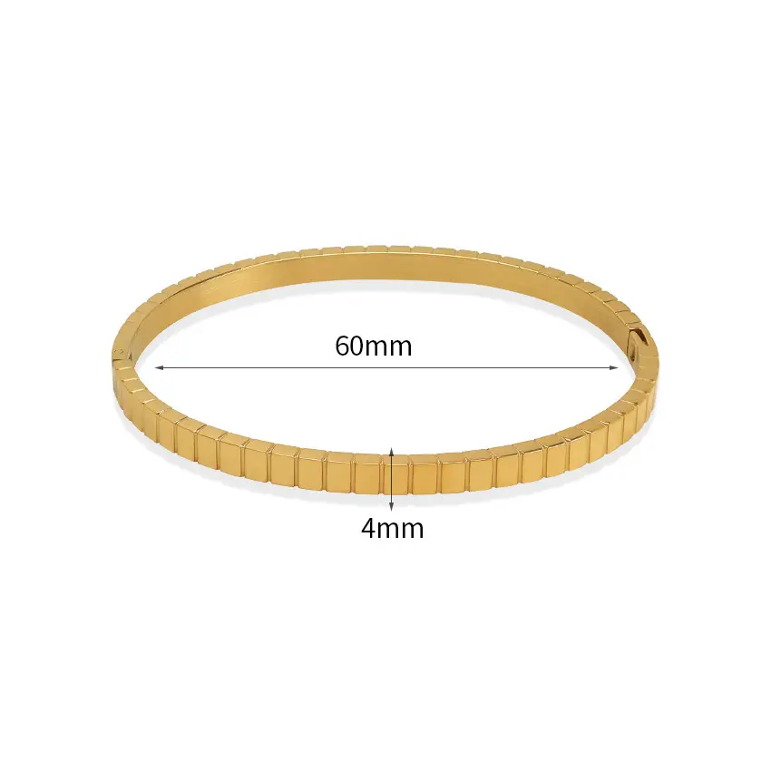 Fashion Gear Irregular Wave Snap Bracelet