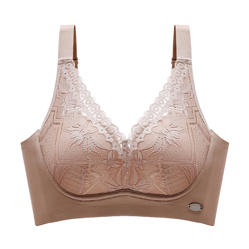 Title 6, Three-dimensional Support No Steel Ring Bra