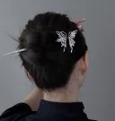 Black Crystal Butterfly