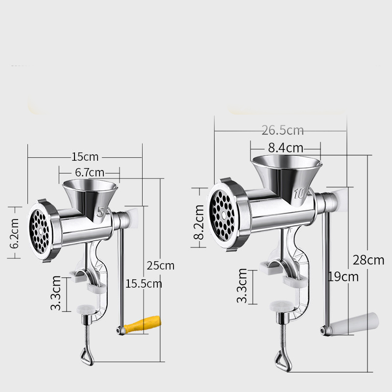 Title 4, Household Simple Manual Grinder Sausage Machine