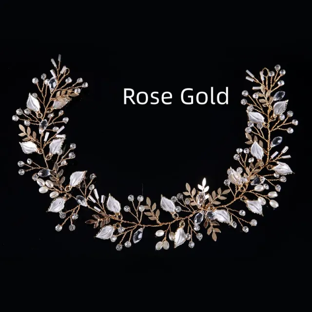 Korean Style Bridal Headwear Accessories Rose Gold - Shop at LoveMi