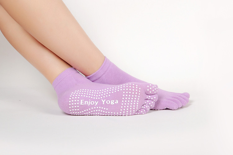 Light purple socks