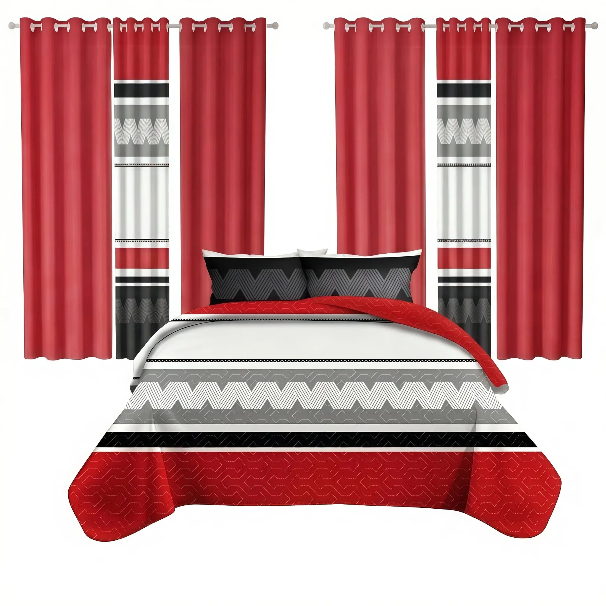 Room In A Bag Quilt And Curtain