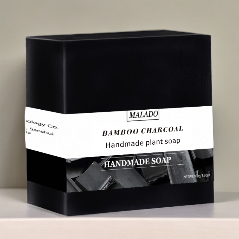 Square Bamboo Charcoal Soap — foto 8