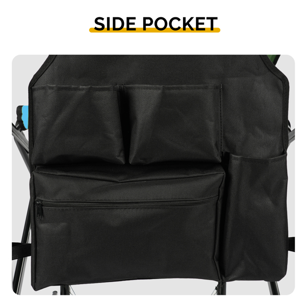 31inch Tall Directors Chair With Footrest, 4Portable Bar Height Folding Camping... 8