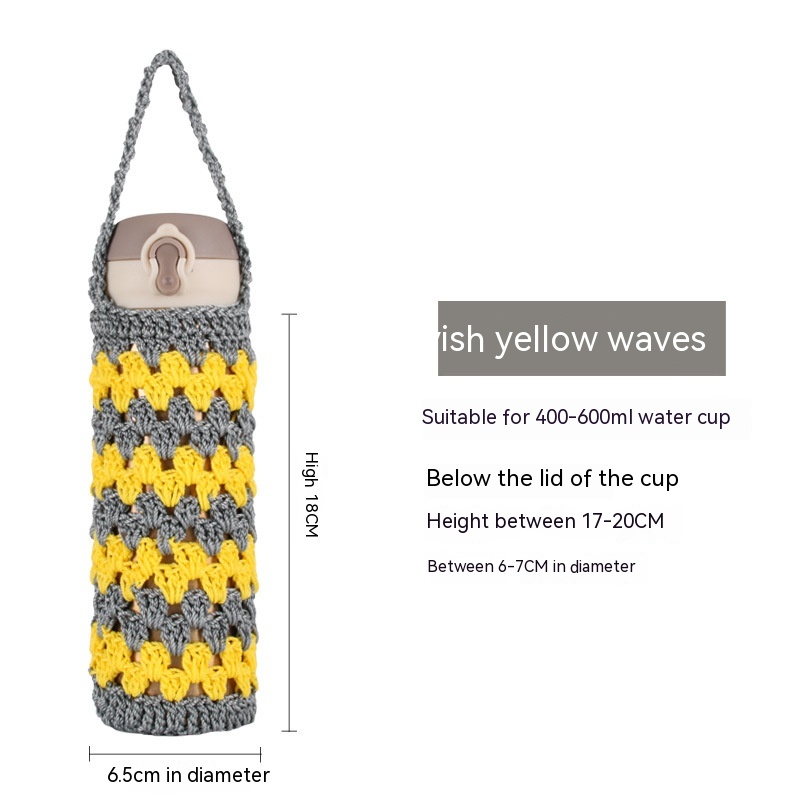 Gray Yellow Wave 400 600ml