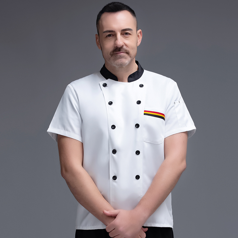 Title 6, Chef Overalls Kurzarm für Damen und Herren im S...