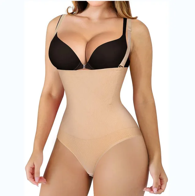Women's High Waist Anti Slip Silicone Belt Corset Waist Abdominal Beauty Panties Skin Color S - Shop at LoveMi