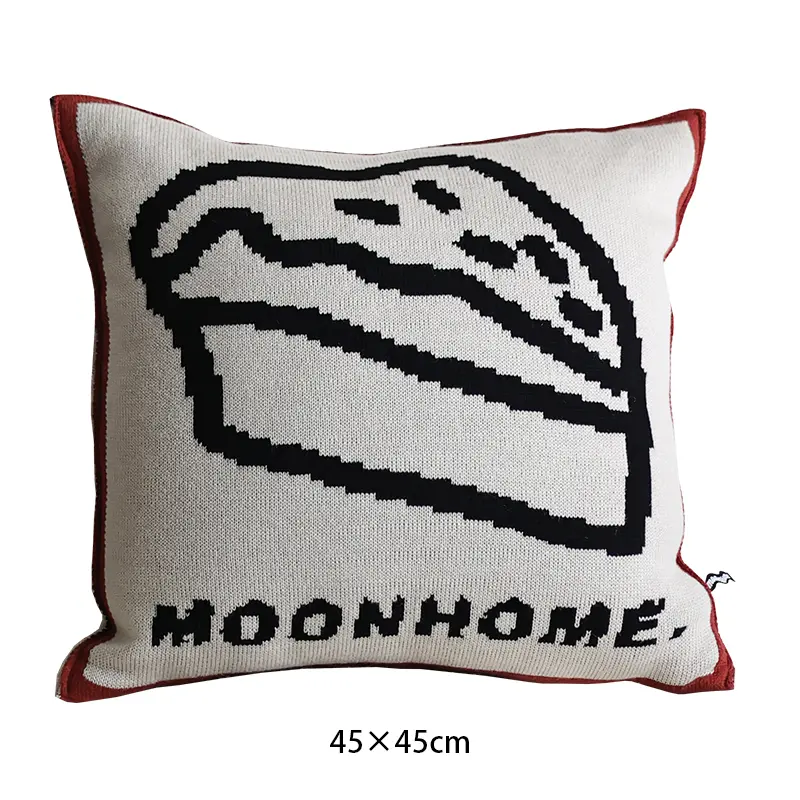 Original Knitted Pillowcase With Core Living Room Sofa