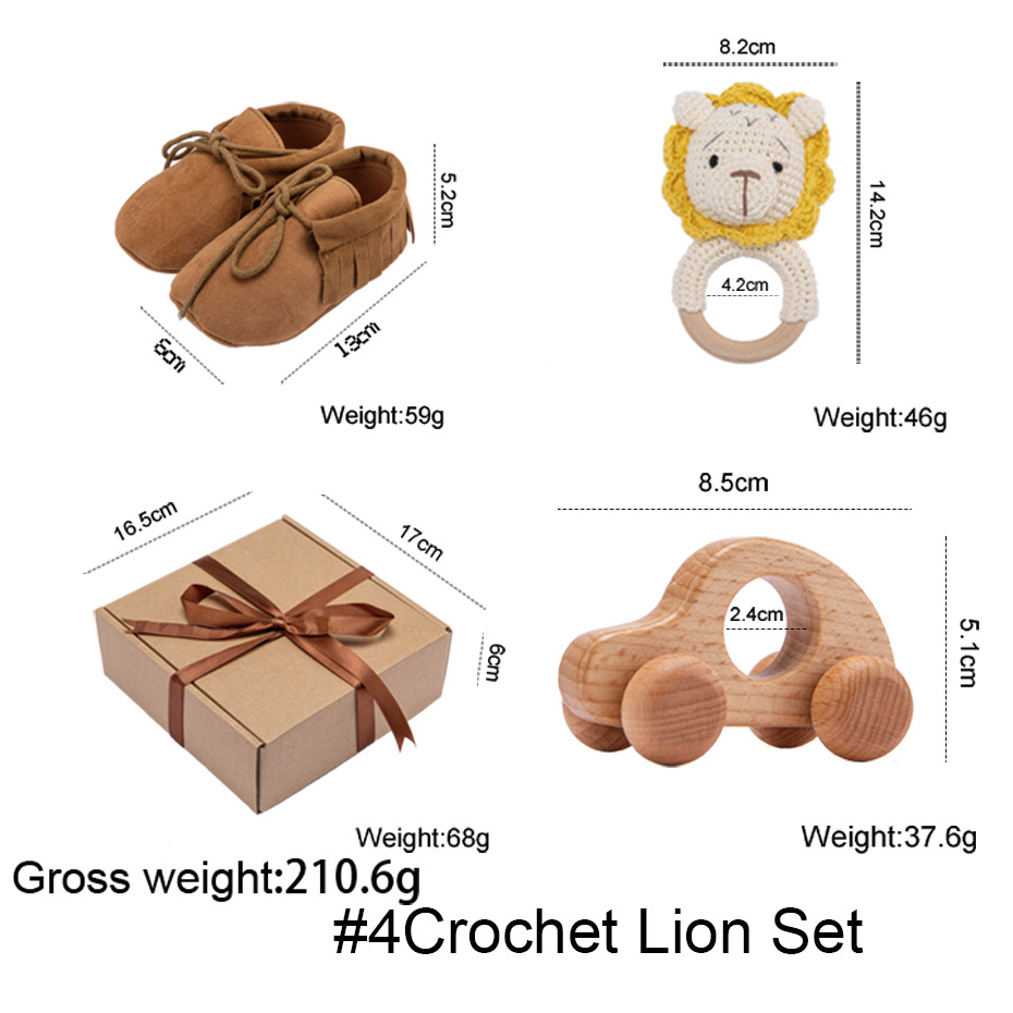 Lion Crochet Set