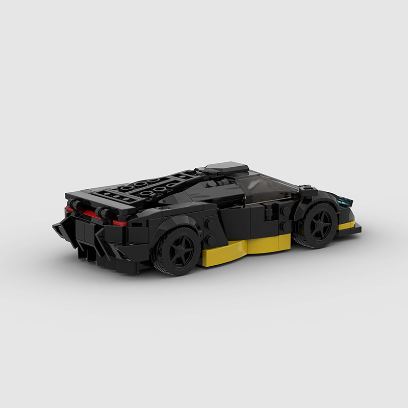 DIY-puzzelmodel van een raceauto met kleine onderdelen – Stadium M10271
