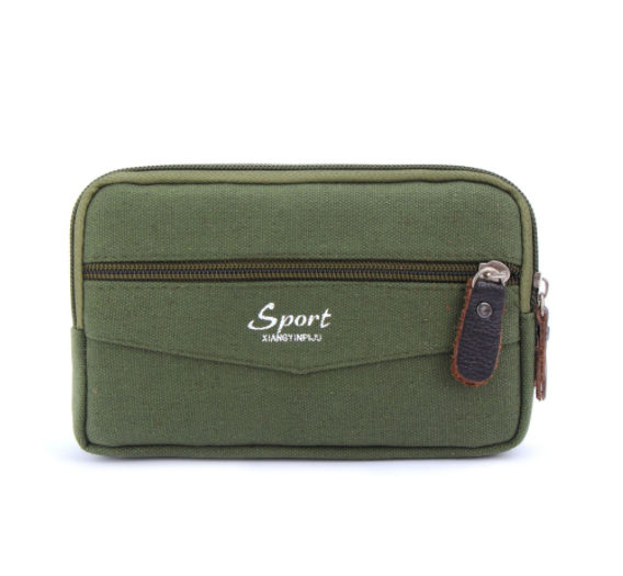 6.5 Inch Ground Spread Belt Bag Men's Multifunctional Large Capacity