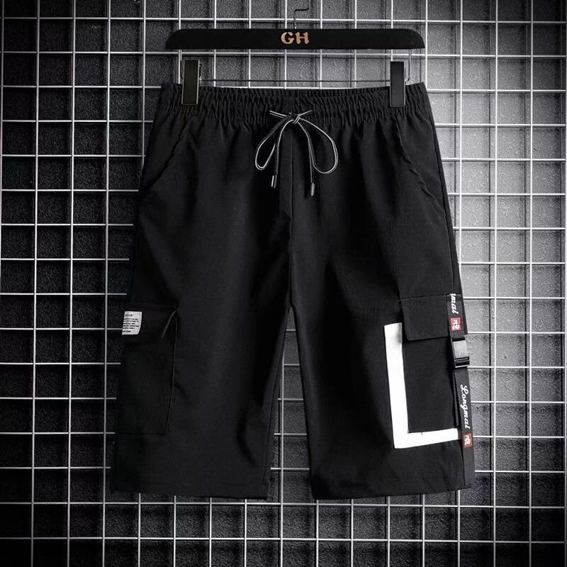 Teenagers Short-sleeved T-shirt Shorts Men's Trendy Sports Suit Junior High School
