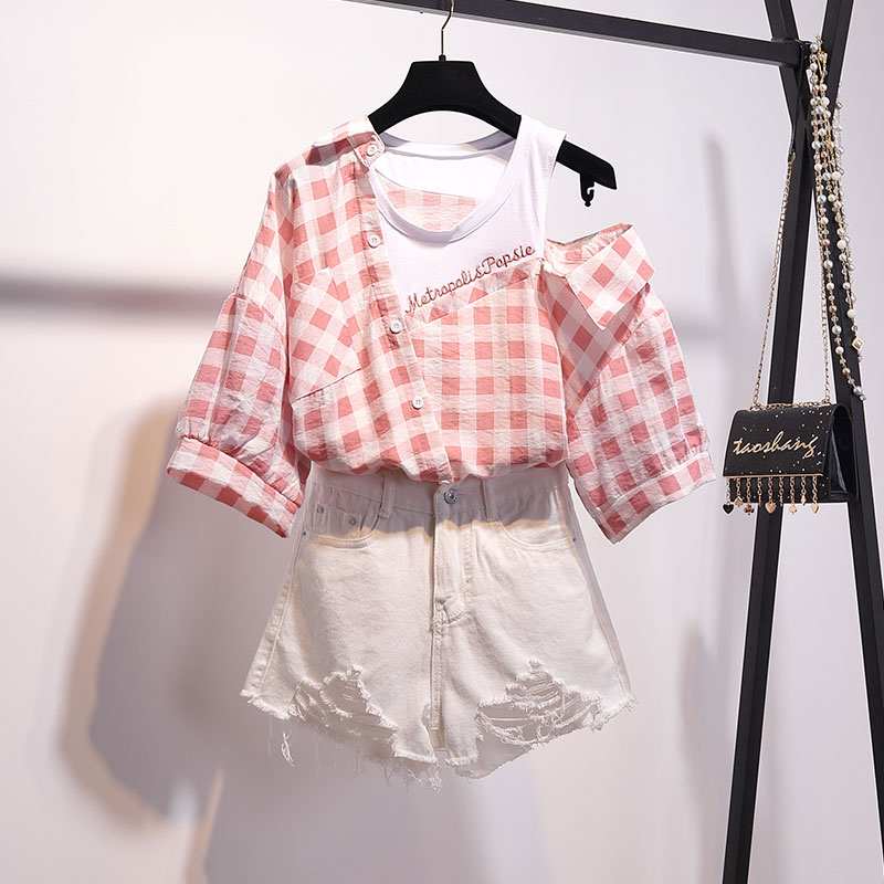 Small  And Sweet Age-reducing Fashionable Two-piece Suit