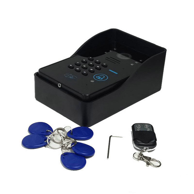 Interphone vidéo 7" filaire — Caméra 720P, 5 boutons 4