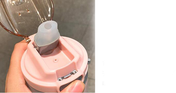 Convenient Large-capacity Gradient Plastic Frosted Water Cup