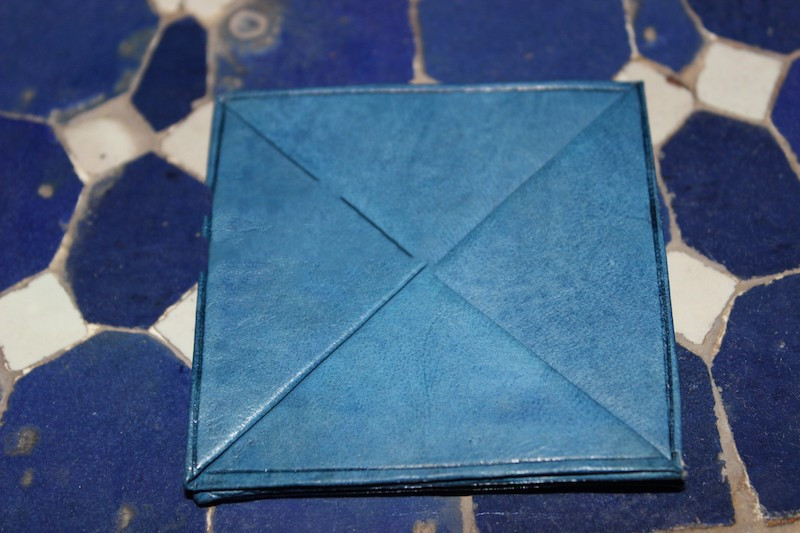 Sheepskin Folding Coin Purse, picture 3 of 12