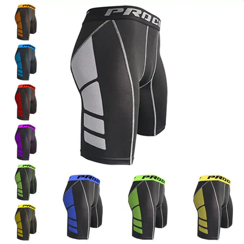 Men's Compression Athletic Shorts for Gym and Running