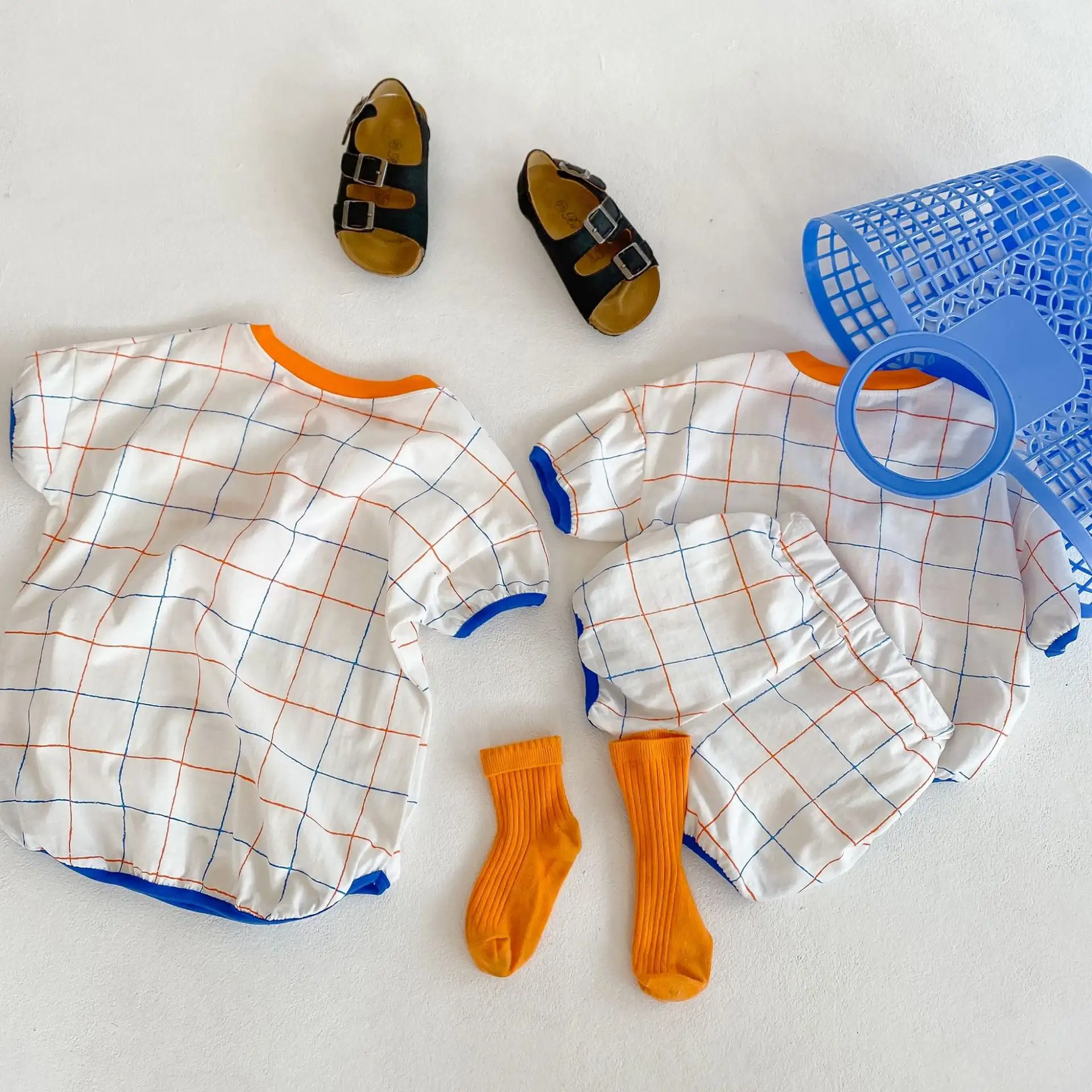 Boys And Girls Short Sleeve T-Shirt Top  Dress Suit