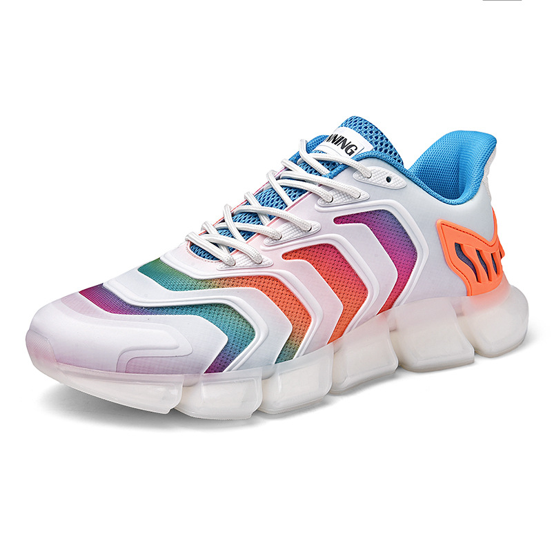 Title 8, Colorblock luminous casual shoes