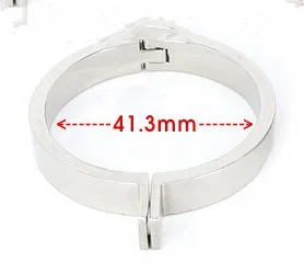 New Bird Cage Stainless Steel Chastity Lock - 41Mm