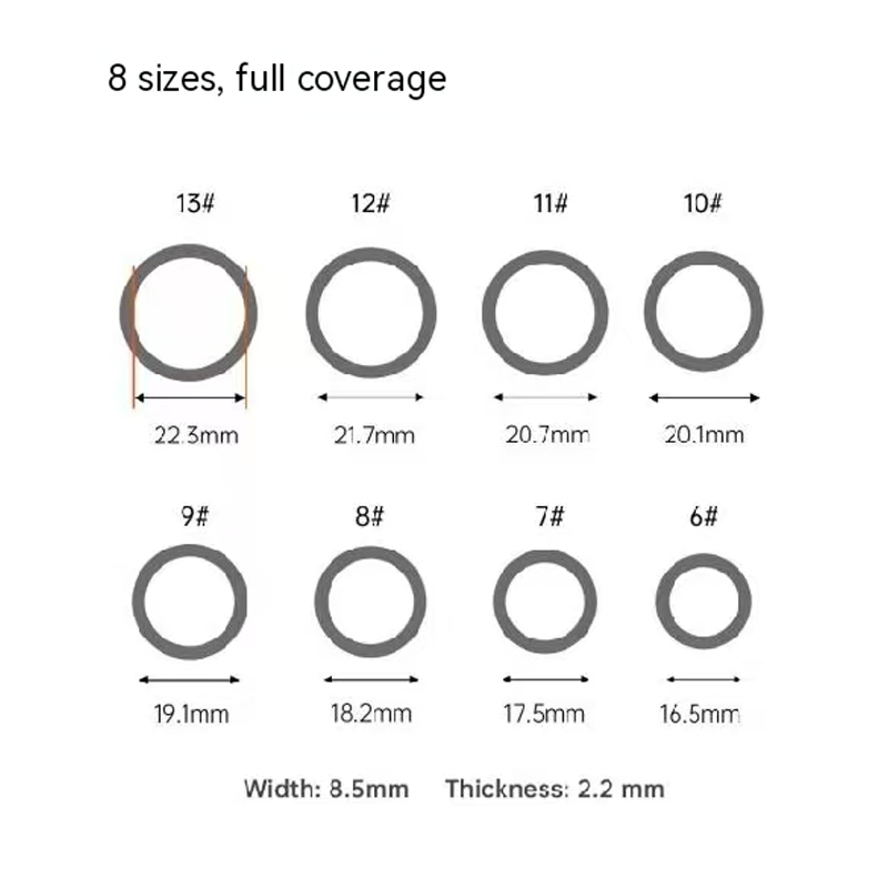 Smart Ring Health Tracker Fitness Ring Heart Rate Blood Oxygen Sleep Monitor Smart Ring For Men Women — foto 4