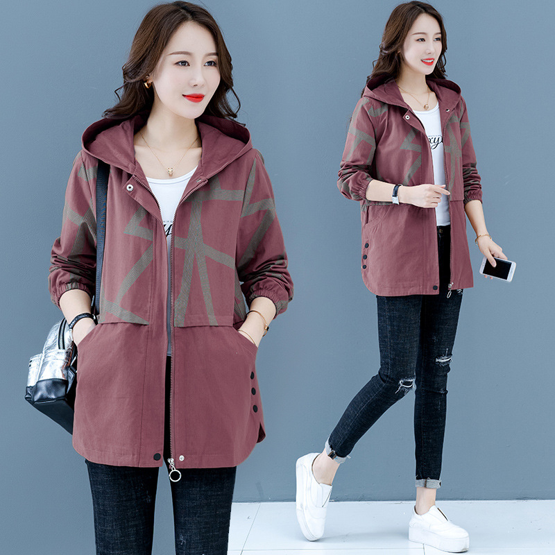 New Style Large Size Windbreaker For Autumn Coat
