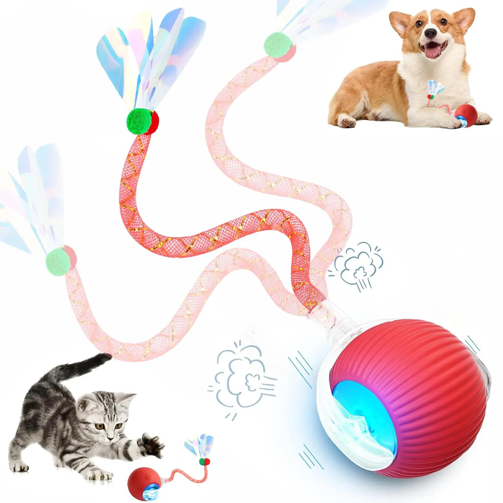 Tail Interactive Cat Toys