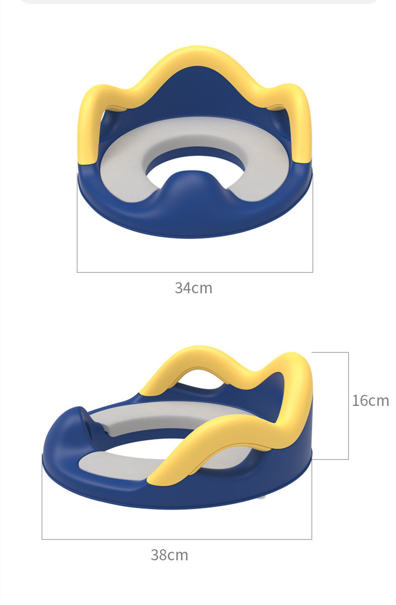 Portable Children's Toilet Seat Washer Pu Cushion