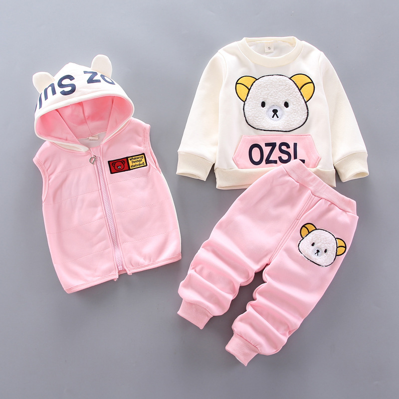 Thickened bear pink