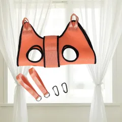 Cat Grooming Nail Cutting Anti Scratch Bite Fixed Bag Bath Trimming Restraint Bag Pet Beauty Hammock Hanging Pet Supplies Set - Big - View 1