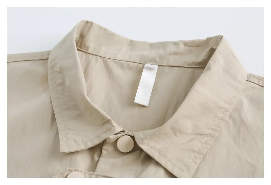 Retro Short Sleeve Shirt Men's Fashion Brand Solid Color Coat