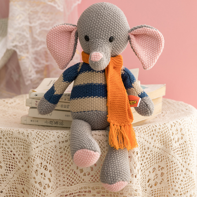 Elephant Woolen Doll