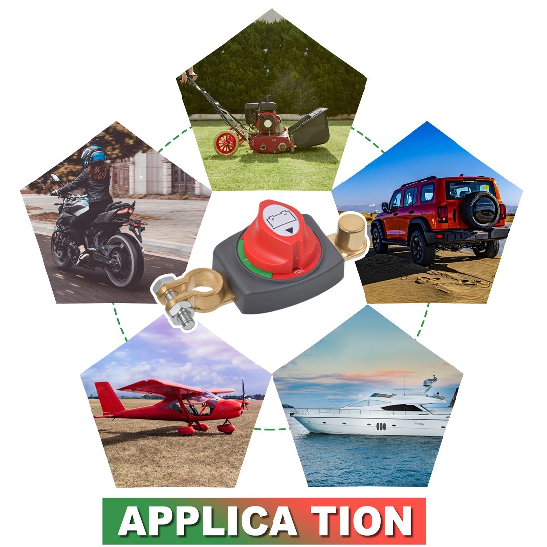 12V 24V Car Battery Disconnect  Cut Off Isolator Marine Truck Camper Boat New Uk 11