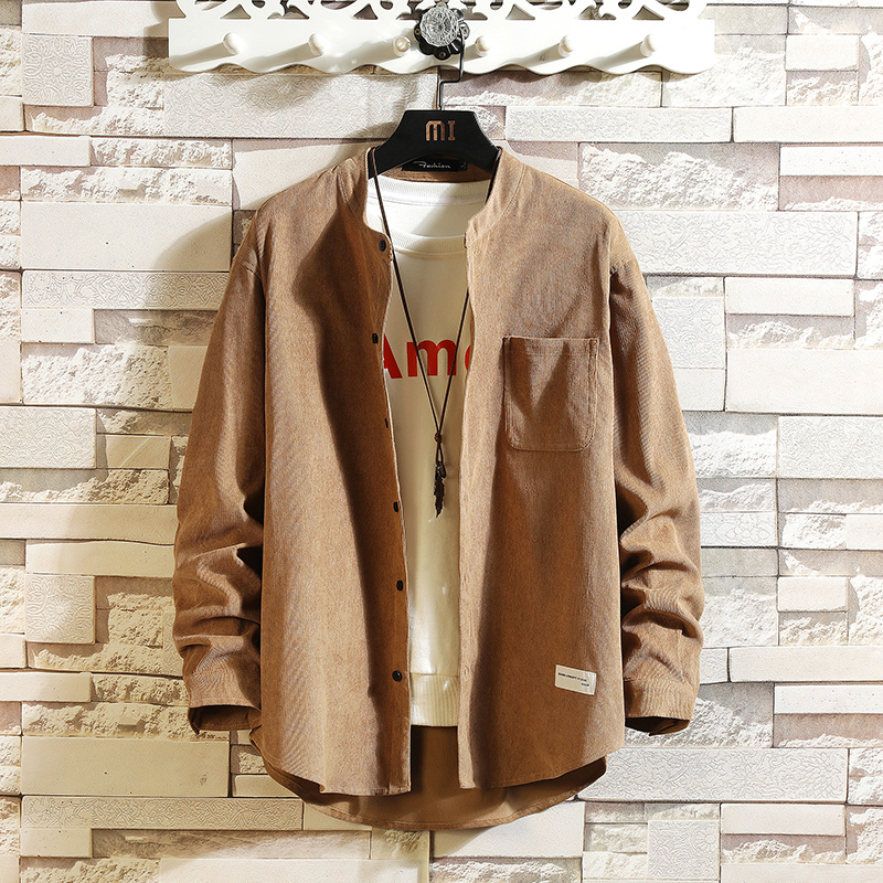 Title 6, Corduroy Shirt Long Sleeve Jacket Casual