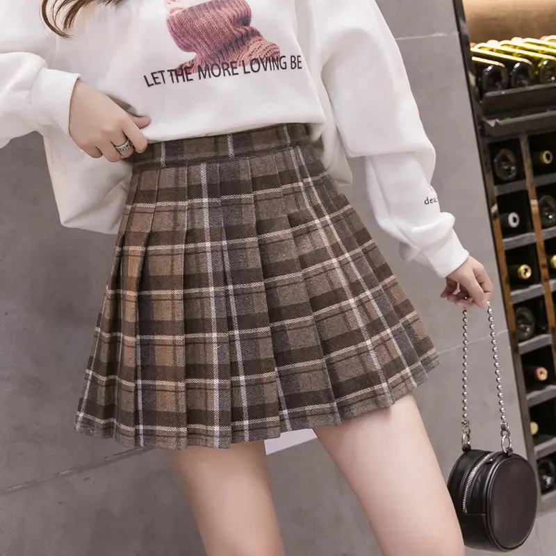 Slim Skirt With High Waist Dress