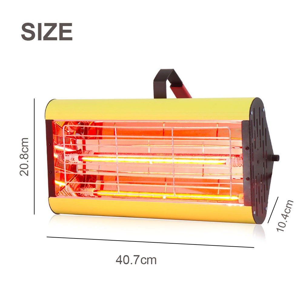 2500W Infrared Paint Curing Lamp For Drying Dryer Heating — image 3