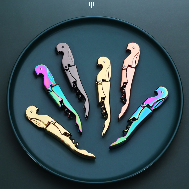 Simple And Creative Metal Wine Bottle Opener - 5