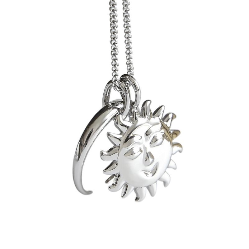 Title 2, Collana in argento sterling S925 stile coreano ...