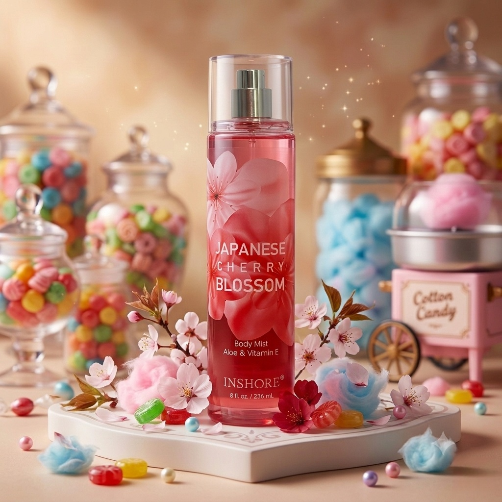Fragrance Body Mist - Large Size 8 Fl. Oz,236 Ml - Refreshing Scented Mist With Aloe & Vitamin E For Daily Hydration