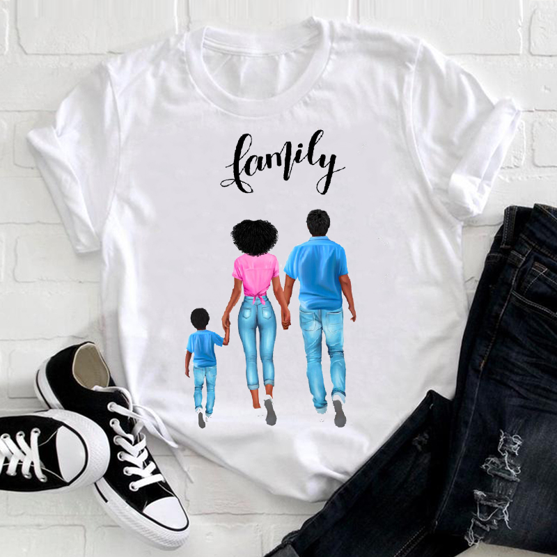 Title 7, Summer Mother Family Of Four Family Wear Parent...