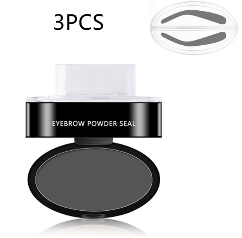 Augenbrauen Puder Stempel Tönung Schablone Kit Kosmetik Profi Make-up Wasserdicht E - Bild 28 von 41