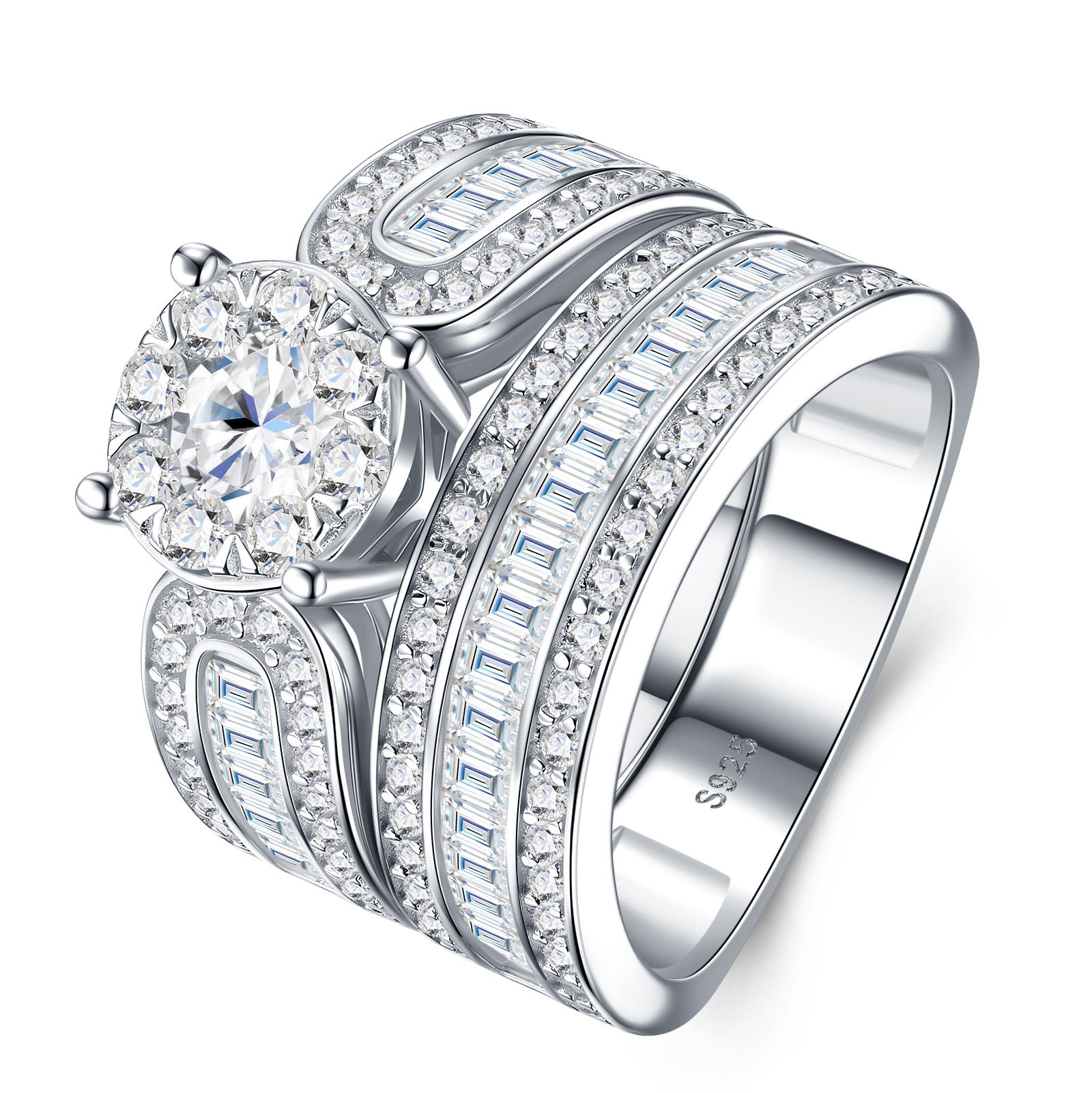 0.5 Carat Luxury Fashion Minimalist Trend Jewelry With Top-quality Morganite, Elegant Silver Ring In S925 Silver With Electroplated Platinum, Suitable For Ladies - imagen 1