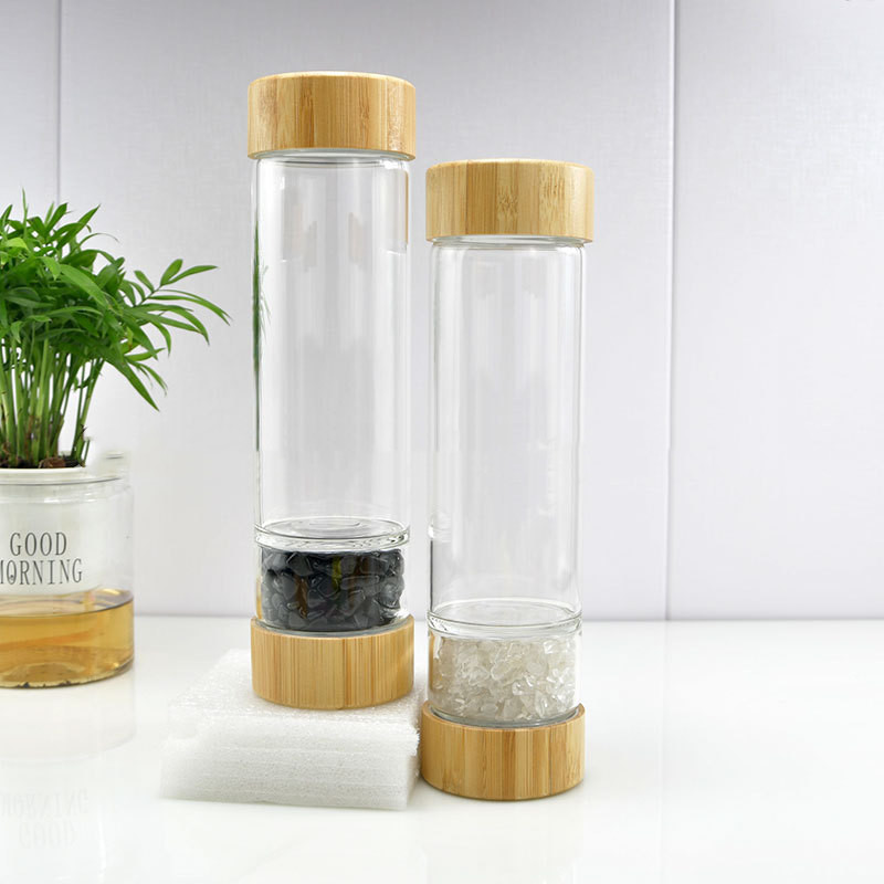 Bamboo Lid Layered Mug