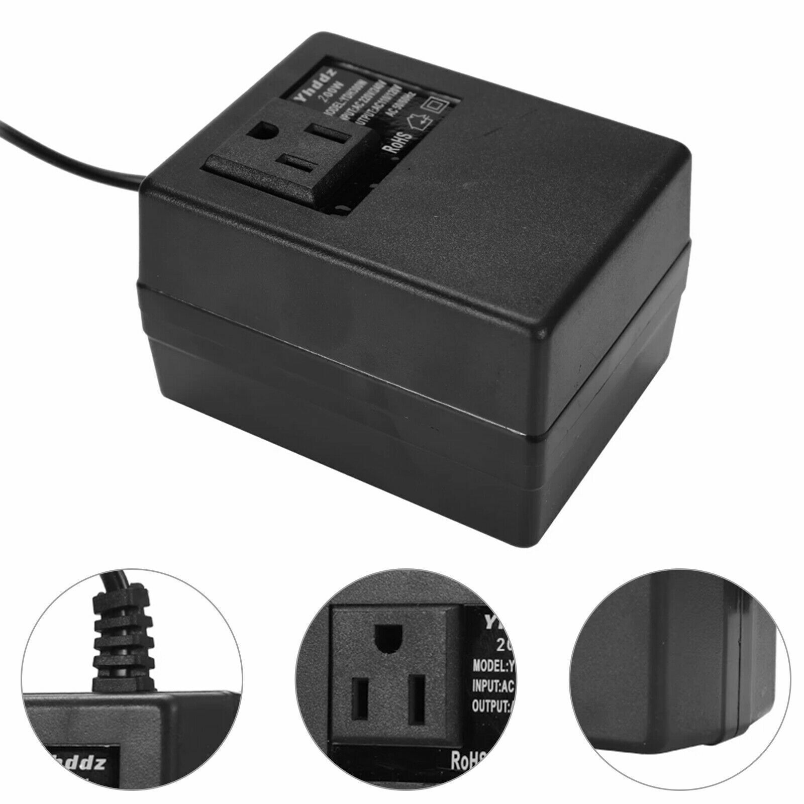 200W Power Voltage Converter Transformer Step-Down 220V240V To 110V120V UK