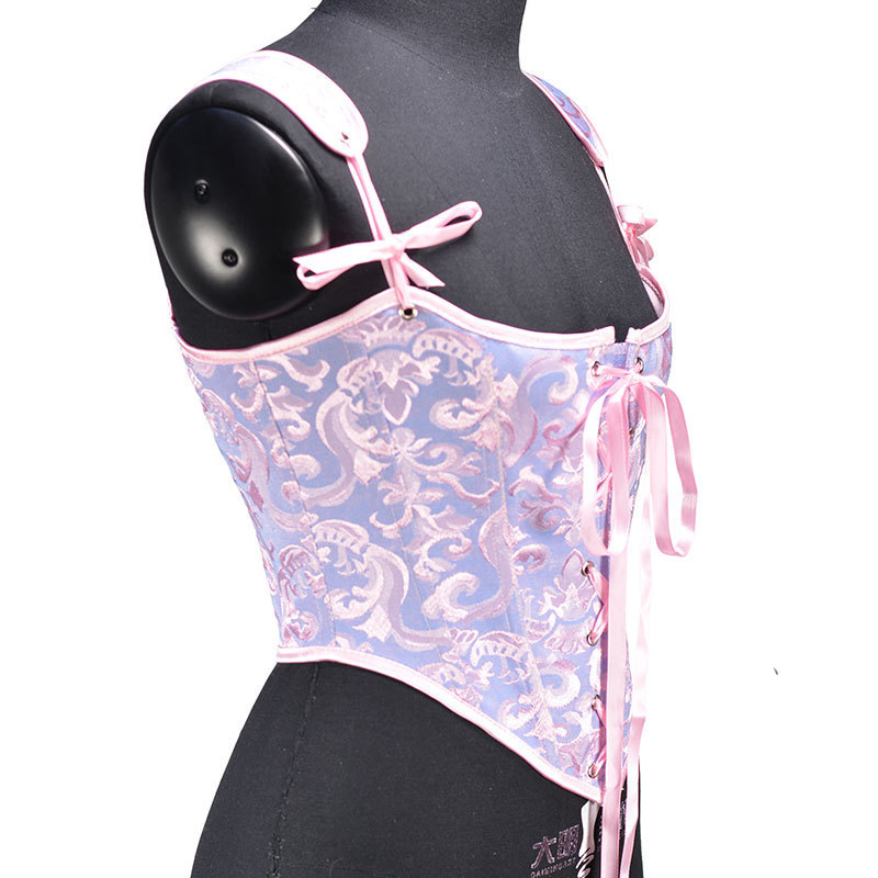 Retro Bandage Dress Half Support Front Strap Bra