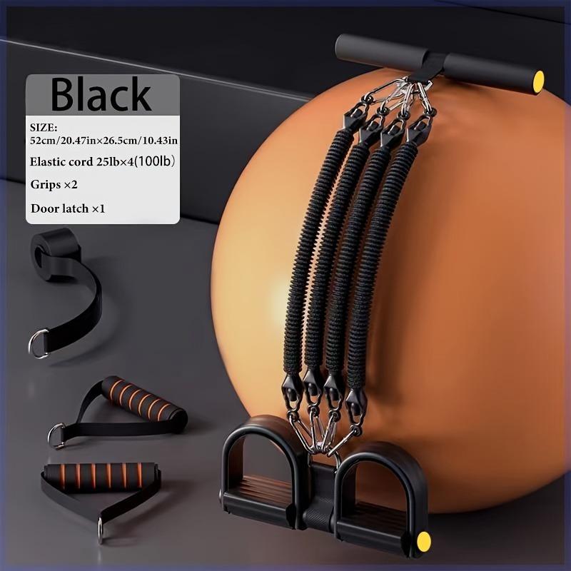 Tummy Torture Unisex Multi-Function Resistance Band For Leg & Abdominal Training At Home Anti-Break Four-Strand Design Latex Foot Pedal Puller