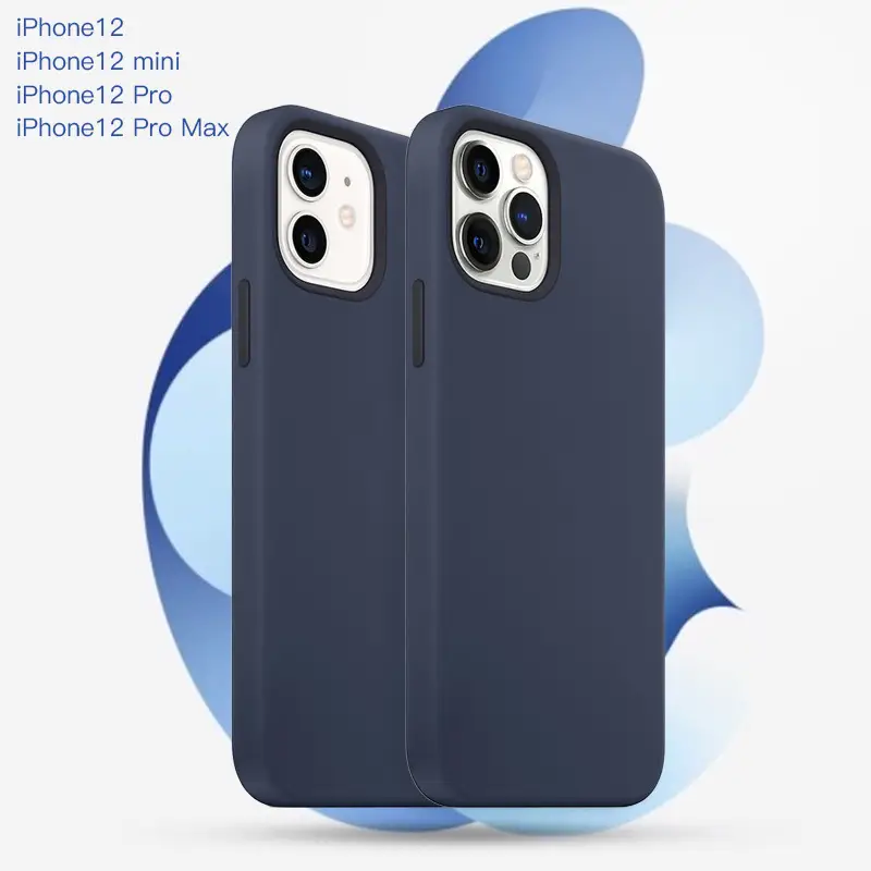 Liquid Silicone Phone Case Animation Protective Cover