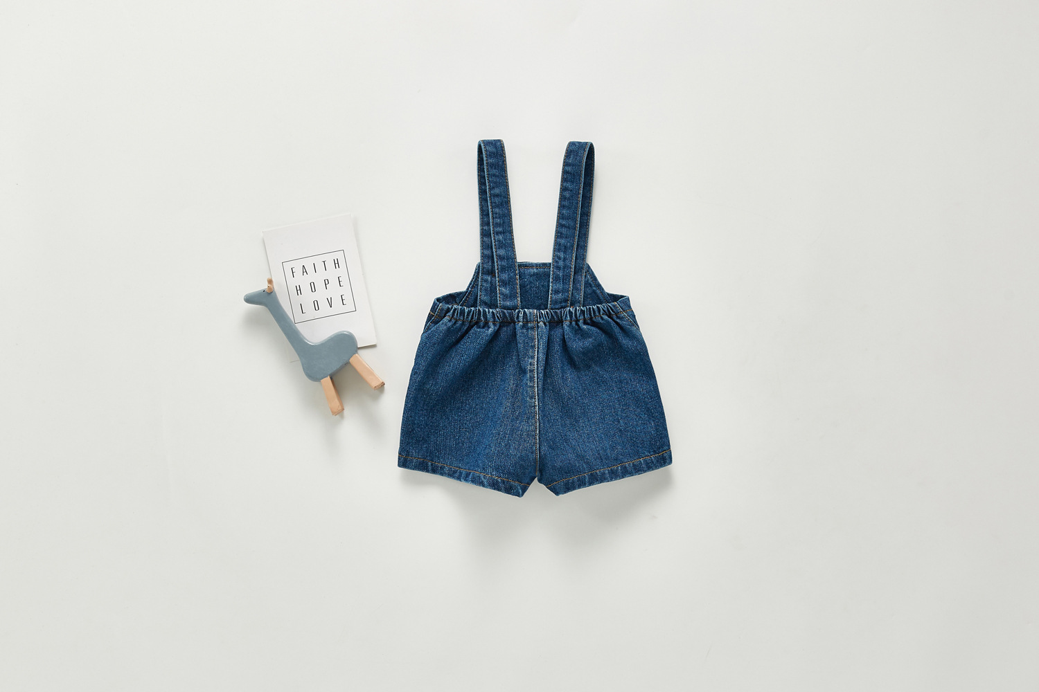 Boys And Girls Baby Suspender Denim Adjustable Bib Pants